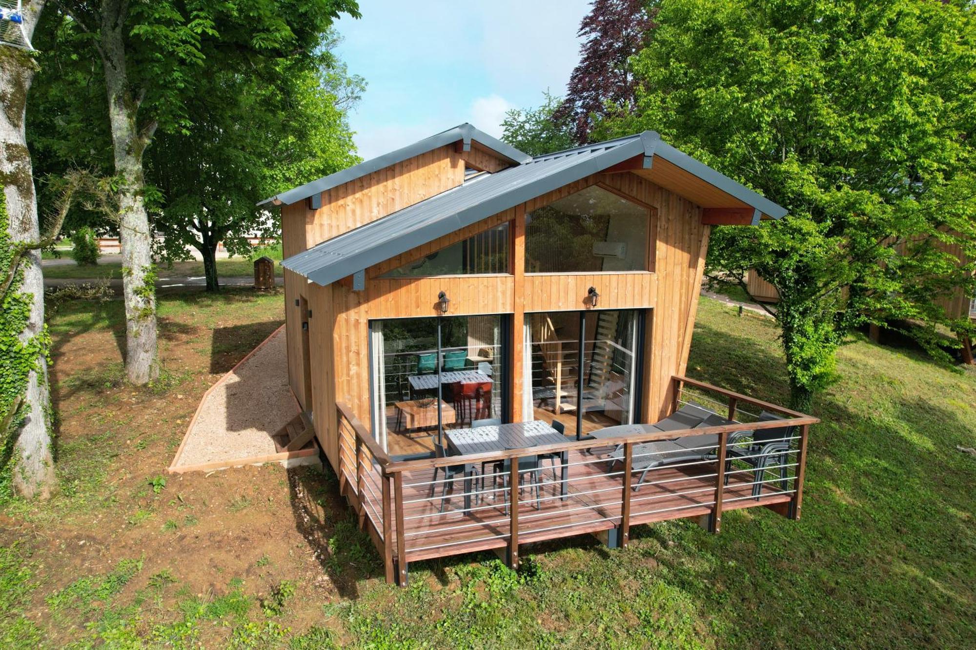 Cabanes Du Domaine Des Fees Dole Luaran gambar